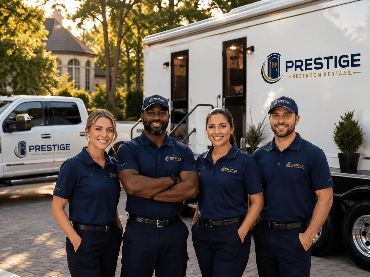Trusted Luxury Portable Restrooms company in Eckert, CO
